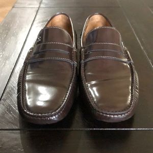Men’s Just Cavalli Brown Leather Loafers